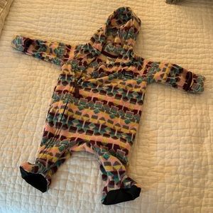 Patagonia Newborn Fleece Onesie